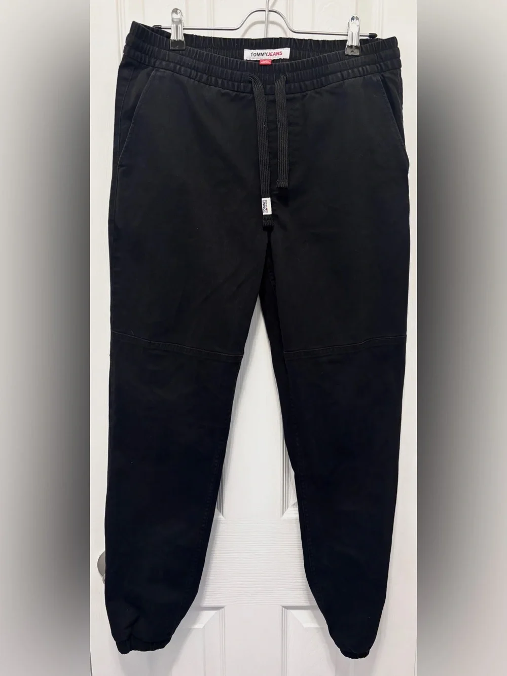 Tommy Hilfiger Black Drawstring Joggers